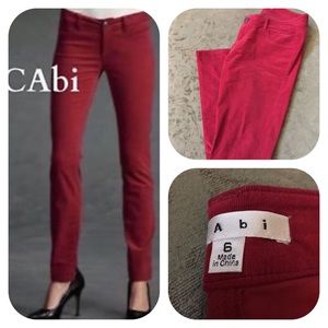 CAbi Red Skinny Jean